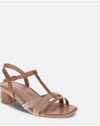 Mia Vita - Yass Heeled Sandal - Pebble Multi