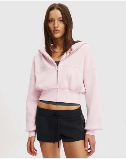 Cotton On - Oversized Zip Through Hoodie
