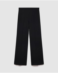 M.N.G - Straight Mid-Rise Suit Trousers