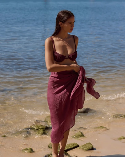 TJ SWIM - Penelope Sarong Capri