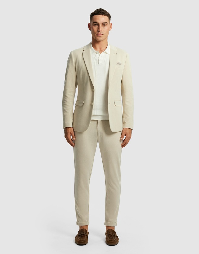 yd. - Decaf Knitted Blazer