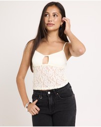 Alice In The Eve - Gwen Lace Singlet