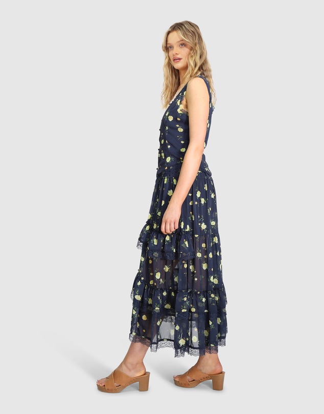 Belle & Bloom - Wanderlace Ruffle Skirt