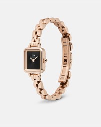 Daniel Wellington - Quadro Mini Arch 3-Link Onyx Sunray RG