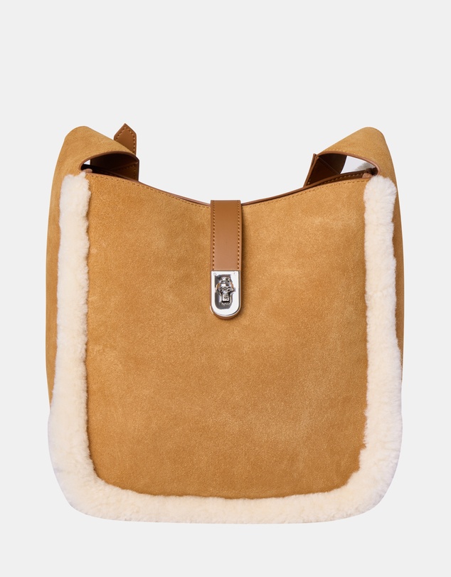 EVERAU - Australian Shepherd Ugg Dona Cow Suede Upper Bags