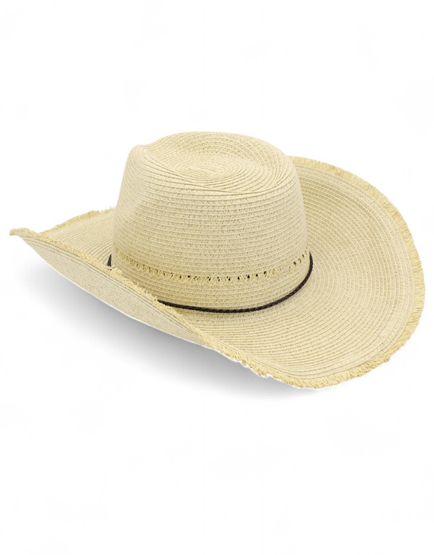 Morgan & Taylor - Ramona Cowboy Fedora in Natural