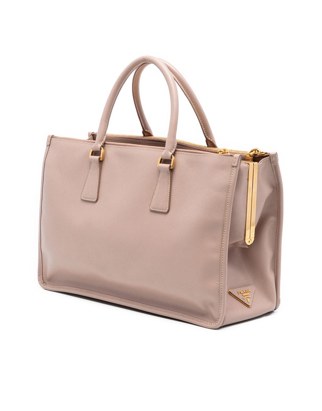 Pre-Loved by Azura Reborn - Pre-Loved Saffiano Lux Double Zip Frame Tote