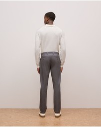 Trenery - Regular Fit Chino in Charcoal