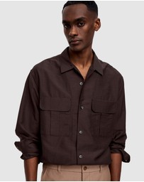 ARKET - Oversized Lyocell Blend Shirt