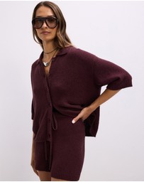 The Fated - Jaide Relaxed Knit Shirt