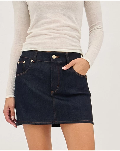 Rolla's - 90s Relaxed Mini Denim Skirt