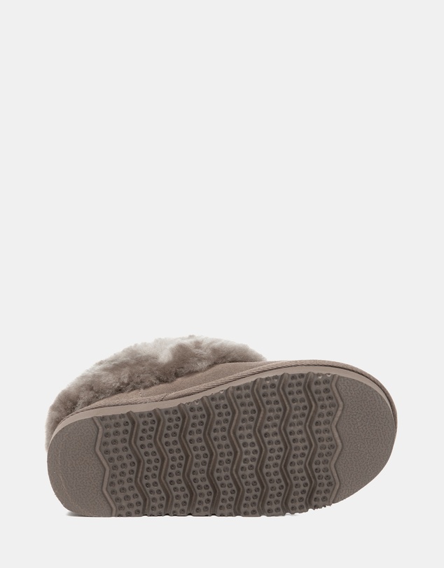 EVERAU - Australian Shepherd Ugg Kids Homey Slipper Cow Suede Upper House Shoes