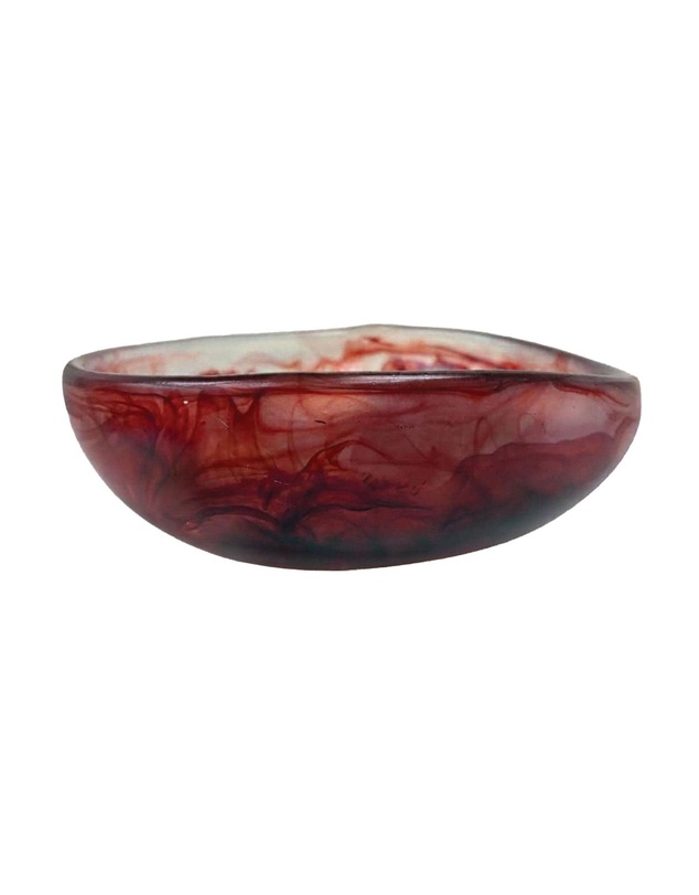Urban Attitude - Urban Attitude RAQS Salad Bowl Height: 11.5cm, Width: 29.5cm, Length: 31cm - Berry Red