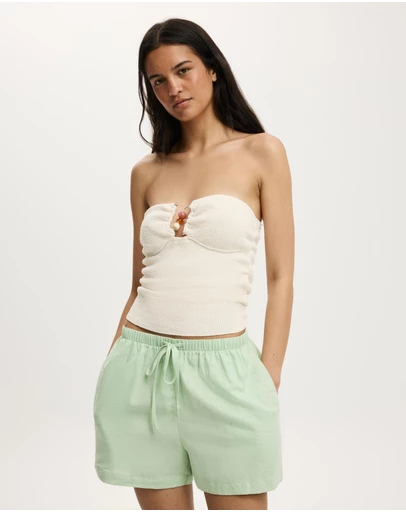 Cotton On - Metal Trim Knit Bandeau