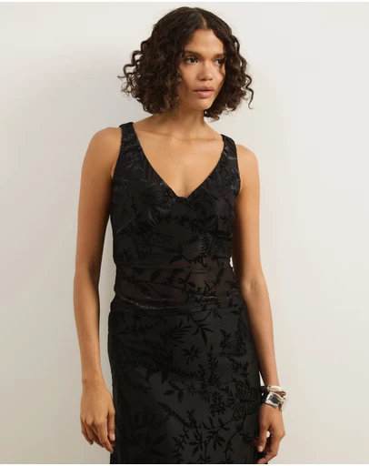 Atmos&Here - Evelise Burnout Top