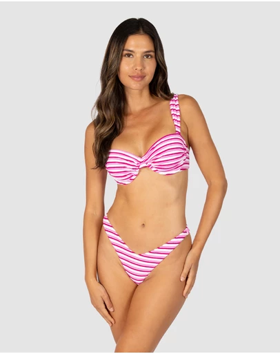 Baku Swimwear - Capri B-C Cup Retro Demi Bikini Bra Top