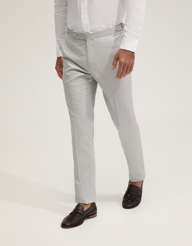 Oxford - Byron Cotton Stretch Cuffed Trousers