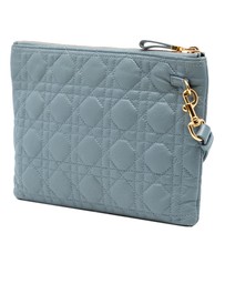 Pre-Loved by Azura Reborn - Pre-Loved Medium Calfskin Cannage Caro Daily Pouch
