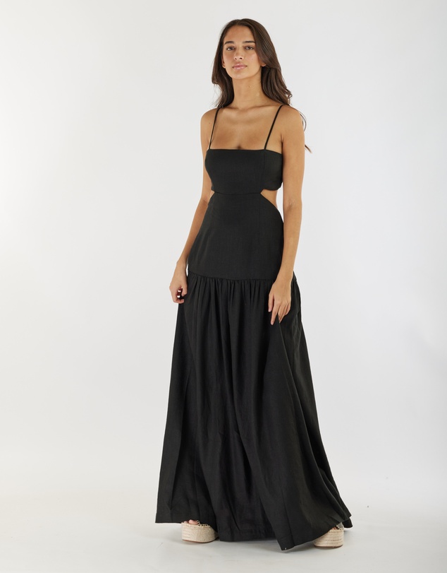 Amelius - Nathalie Linen Maxi Dress