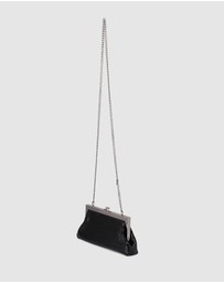 Olga Berg - Zara Mesh Frame Clutch