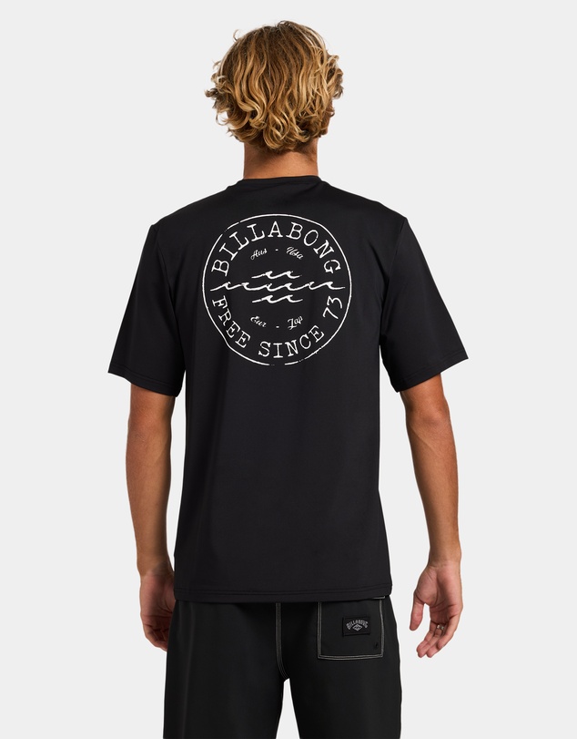 Billabong - Mens Big Wave Daz Short Sleeve Rash Vest