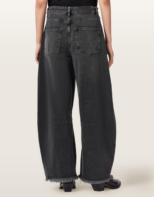AllSaints - Payton Barrel Leg Denim Jeans