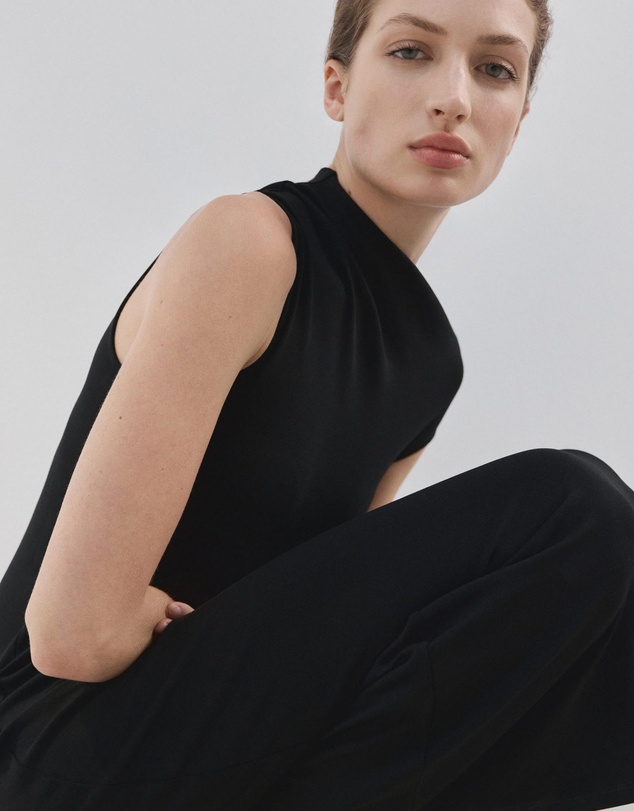 M.N.G - Asymmetrical Midi-Dress