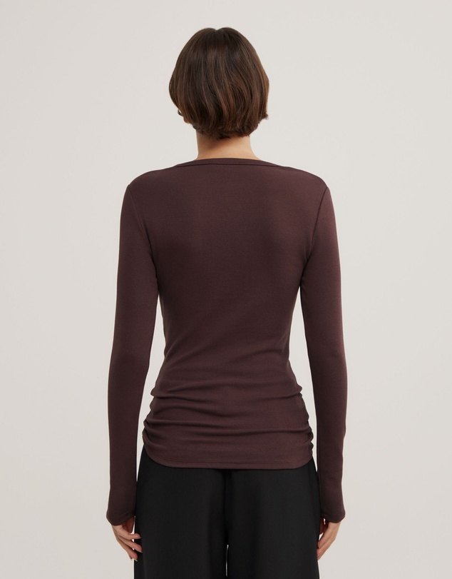 Witchery - Metal Trim Long Sleeve Top