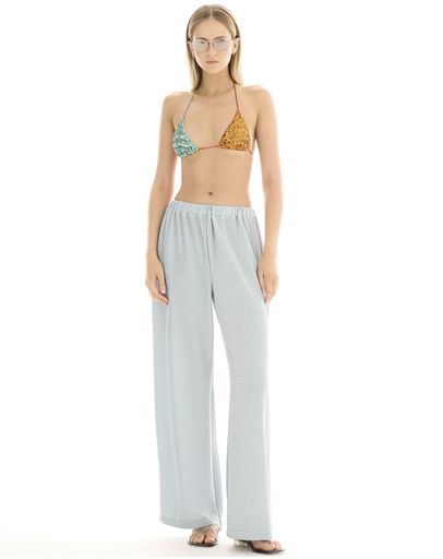 Pale metallic blue 