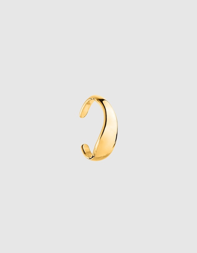 Najo - Tidal Yellow Gold Ear Cuff
