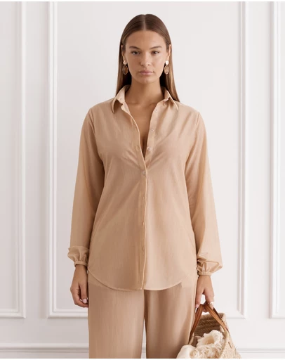Aqua Blu Australia - Illuminee Odilia Beach Shirt