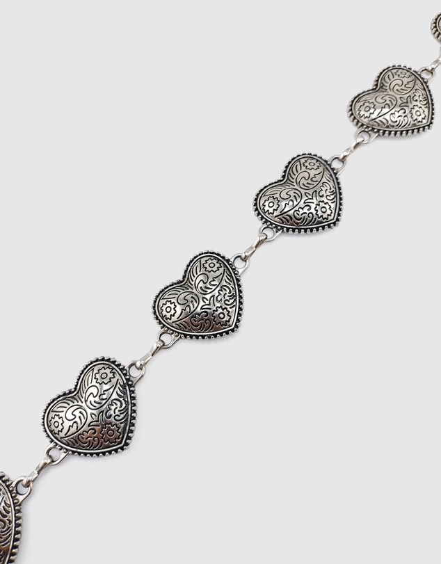 Miz Casa and Co - Hearts Chain Belt