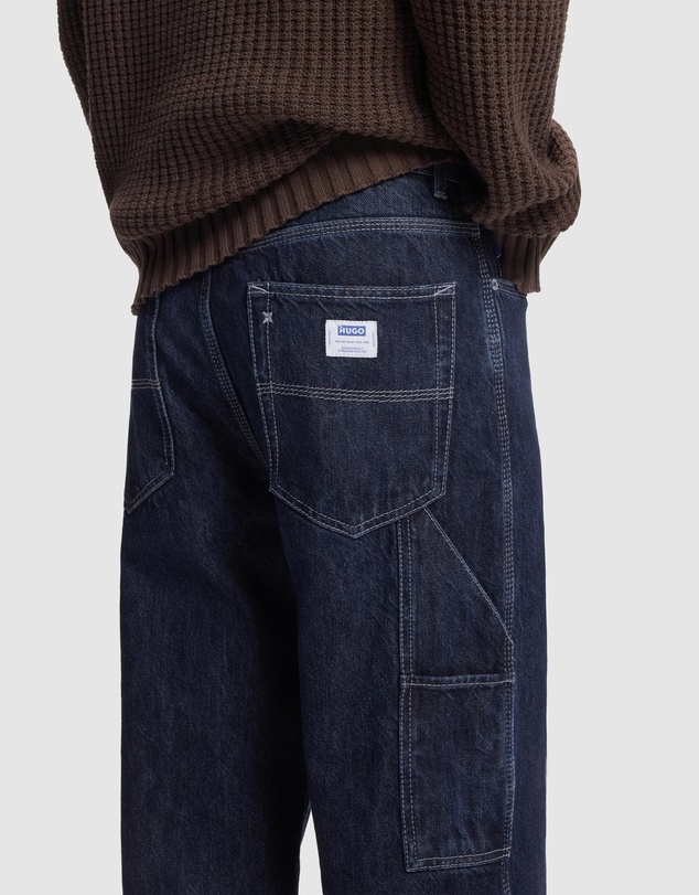 HUGO - Baggy-Fit Jeans in Denim