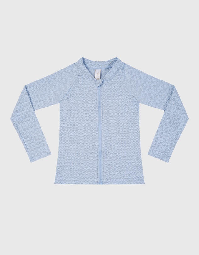 Aqua Blu Kids - Stepping Stones Long Sleeve Rash Vest - Kids