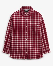 Superdry - Check Flannel Boyfriend Shirt