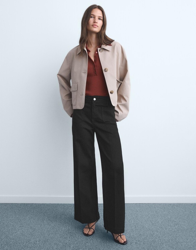 M.N.G - Wide Leg Jeans With Pockets