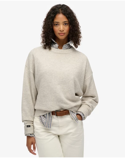 Superdry - Slouchy Crew Neck Jumper
