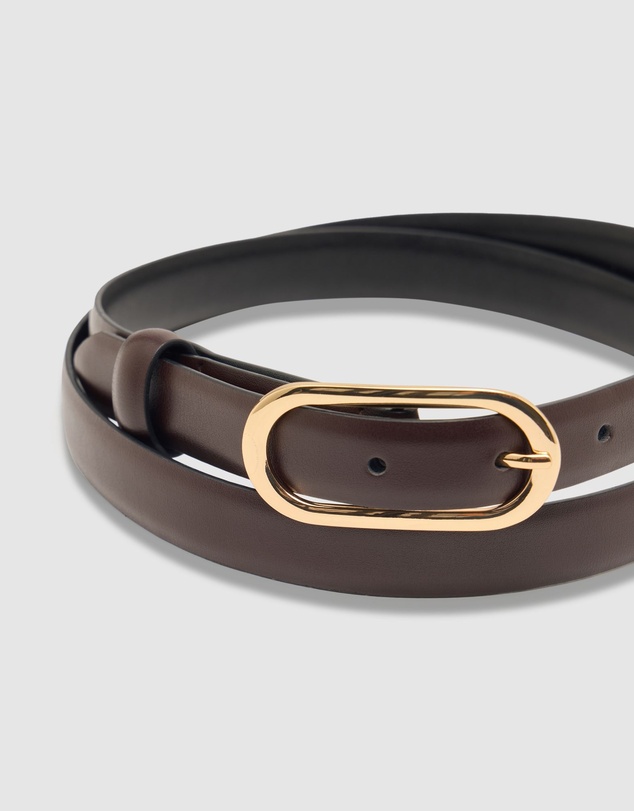 Oxford - Sierra Leather Skinny Belt