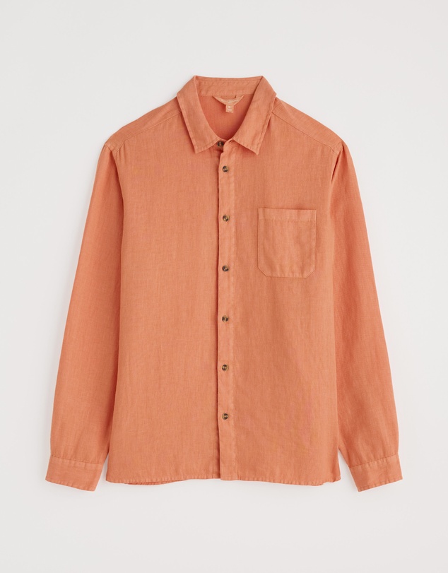 Seasalt - Seasalt Cornwall Orange Curator Shirt