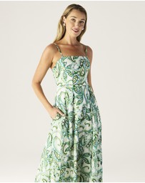 MOS The Label - Tara Print Maxi Dress