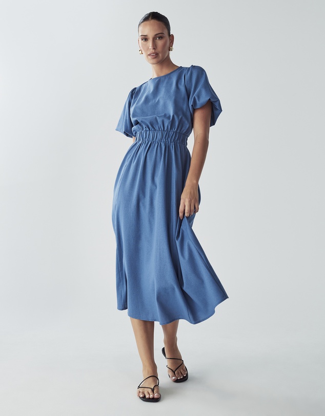 Willa - Pen Midi Dress