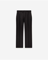 Calibre - Jacquard Wool Suit Pants Chocolate