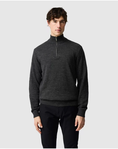 Rodd & Gunn - Fortrose 1/4 Zip Knit