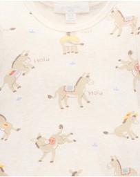 Purebaby - Rib Short Sleeve Bodysuit -Kids-Babies