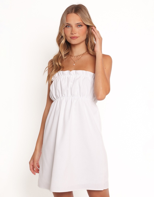 Petal & Pup - Stratton Mini Dress - White