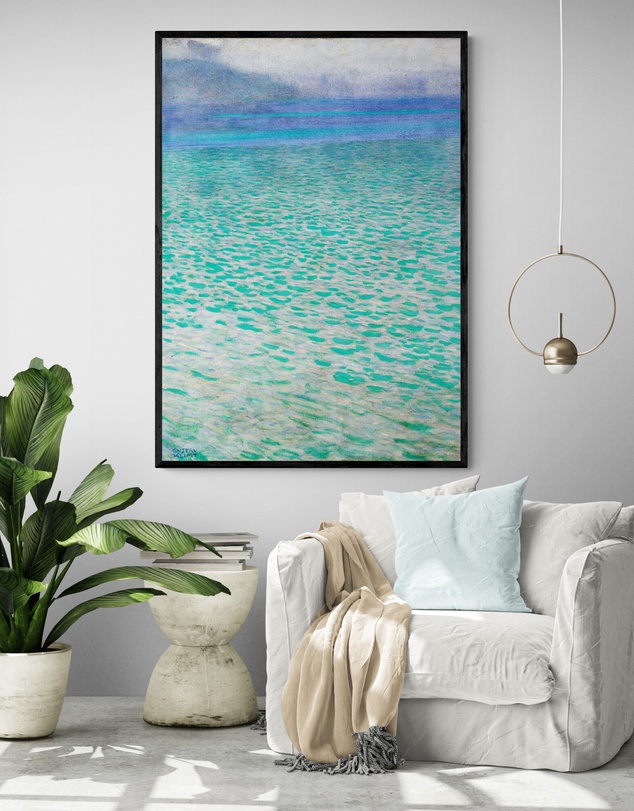 Inka Arthouse - Lake Attersee by Gustav Klimt Art Print