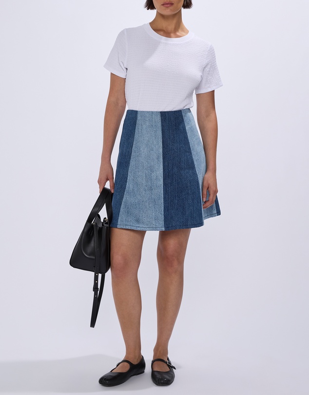 Marcs - Tui Two Tone Denim Skirt