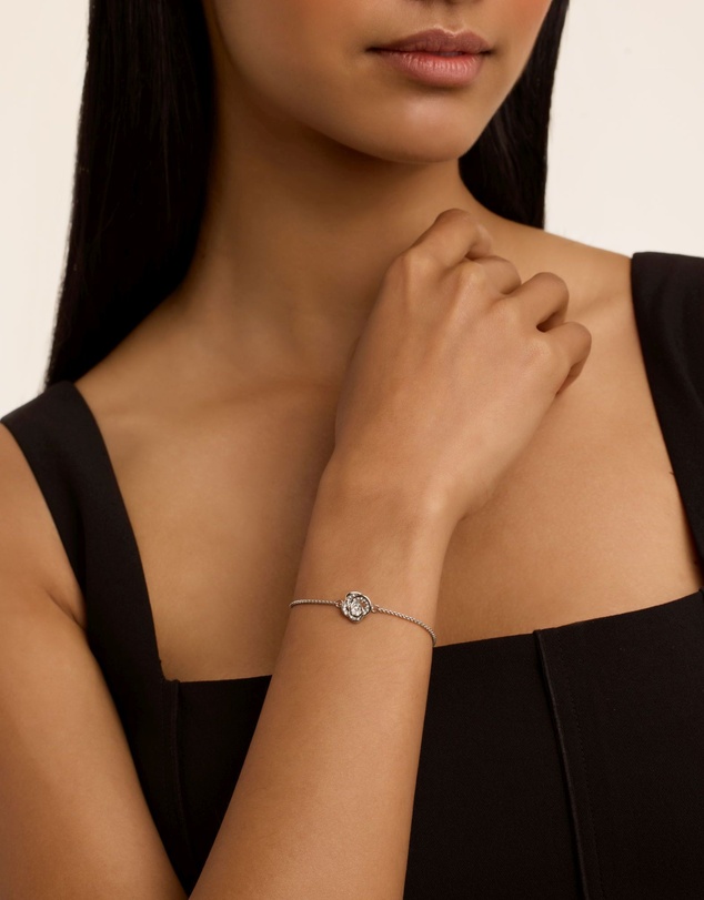 Ted Baker - Florina Crystal Flower Adjustable Bracelet