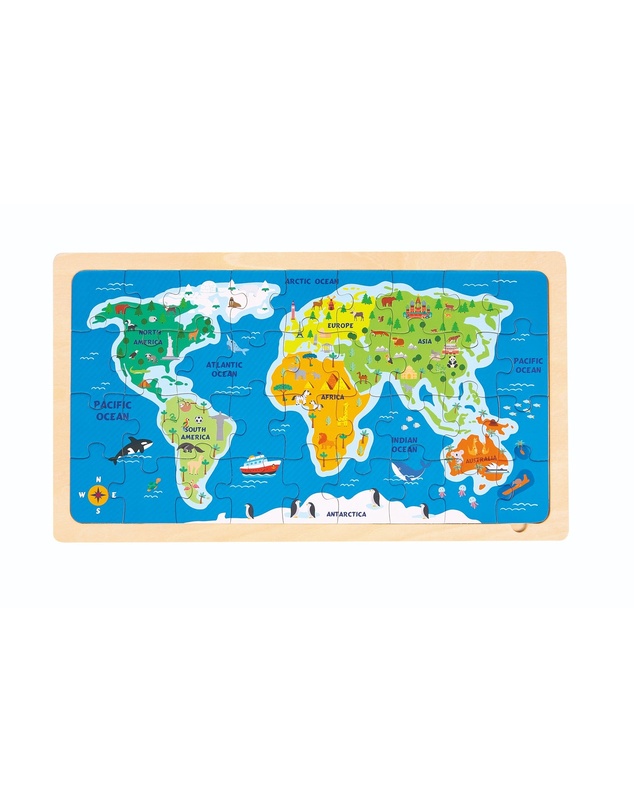 Bello - World Map Puzzle