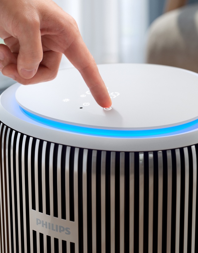 Philips - PureProtect Air Purifier 3200 Series for Large Rooms